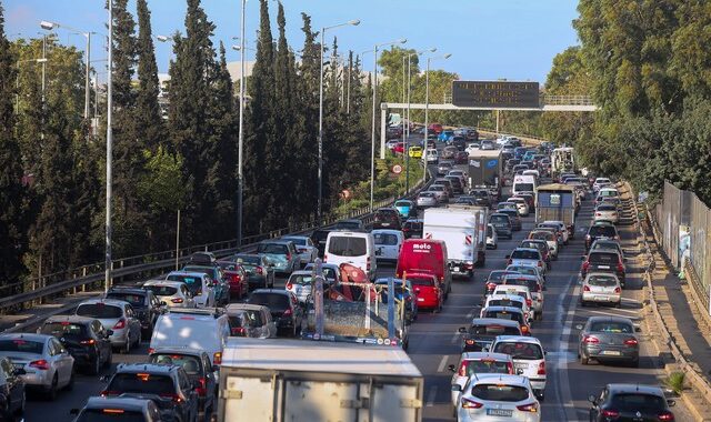 Κίνηση στους δρόμους: Μποτιλιάρισμα στον Κηφισό λόγω τροχαίου – LIVE ΧΑΡΤΗΣ