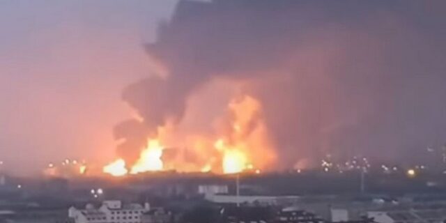 Σανγκάη: Φωτιά σε εργοστάσιο χημικών – Τουλάχιστον ένας νεκρός