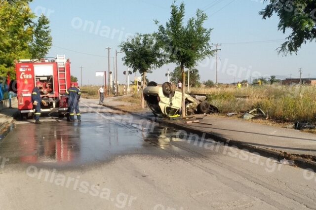 Τραγωδία στη Λάρισα: Ένας νεκρός μετά από σύγκρουση οχήματος με τρένο