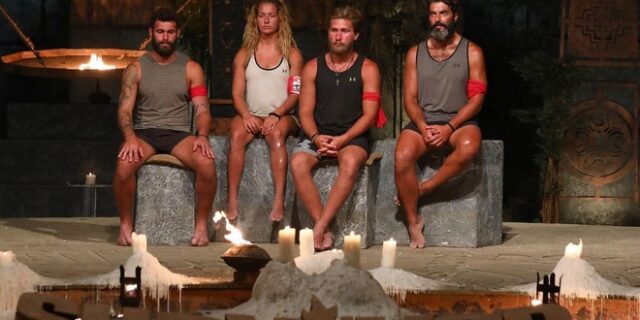 Survivor: “Φωτιά” στο συμβούλιο – Αυτοί είναι οι τέσσερις υποψήφιοι προς αποχώρηση