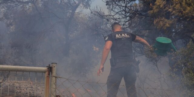 Πεντέλη: Άραγε σβήνει η φωτιά με τα γκλοπ; Μαρτυρίες κατοίκων για τον “σωστό” συντονισμό