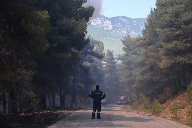 Ρέθυμνο: Χωρίς ενεργό μέτωπο η πληγείσα περιοχή του Δήμου Αγίου Βασιλείου