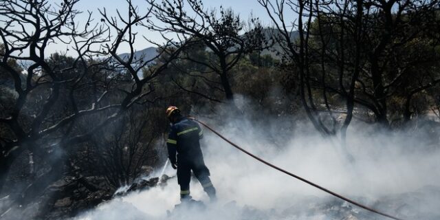 Πολιτική Προστασία: Πού υπάρχει πολύ υψηλός κίνδυνος πυρκαγιάς την Τετάρτη