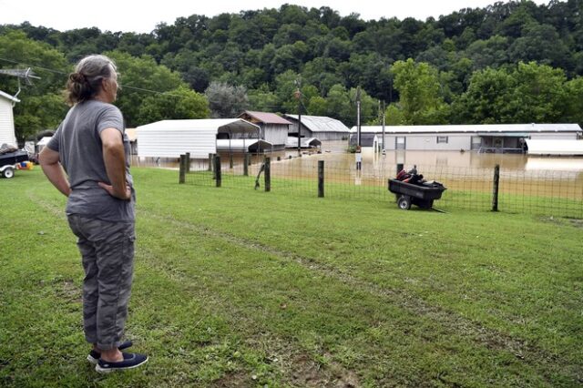 ΗΠΑ: Στους 37 οι νεκροί από τις φονικές πλημμύρες στο Κεντάκι