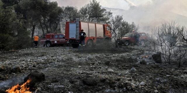 Πυροσβεστική: 39 δασικές φωτιές το τελευταίο 24ωρο