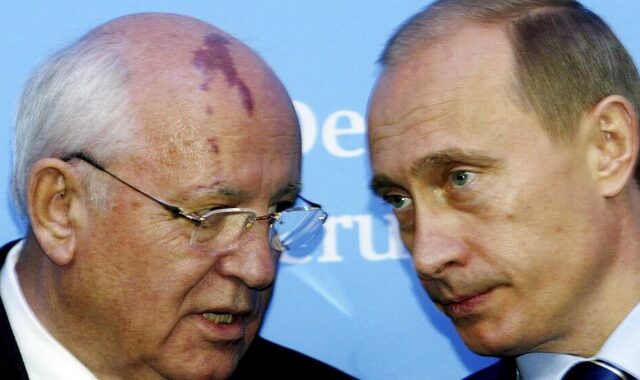 Θάνατος Μιχαήλ Γκορμπατσόφ: Τα βαθιά του συλλυπητήρια εκφράζει ο Βλαντιμίρ Πούτιν