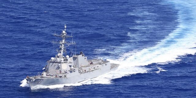 ΗΠΑ: Αμερικανικά πολεμικά πλοία κοντά στην Ταϊβάν