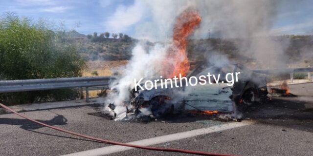 Τραγικό τροχαίο στην Ε.Ο Αθηνών-Κορίνθου: Νεκροί οι οδηγοί δύο διερχόμενων οχημάτων