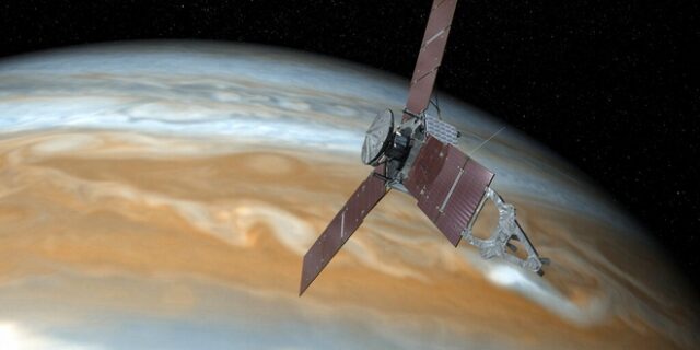 NASA: Το Juno μια “ανάσα” από τον δορυφόρο Ευρώπη – Εντυπωσιακές εικόνες