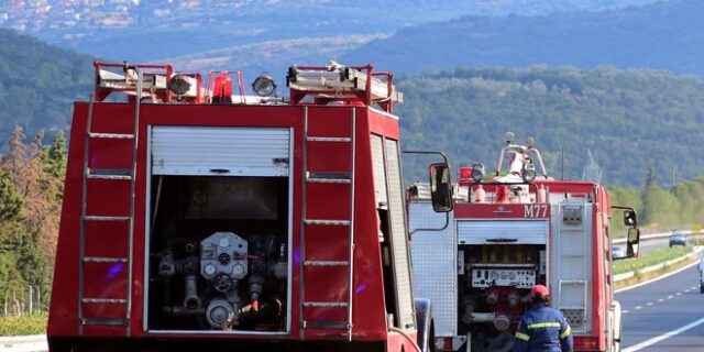 Οριοθετήθηκε η φωτιά στην Ναυπακτία