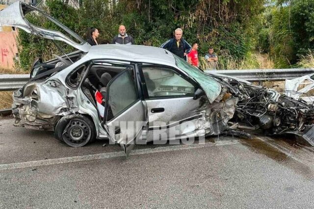 Τροχαίο στην Πατρών-Πύργου: Σύγκρουση νταλίκας με ΙΧ – Μια νεκρή