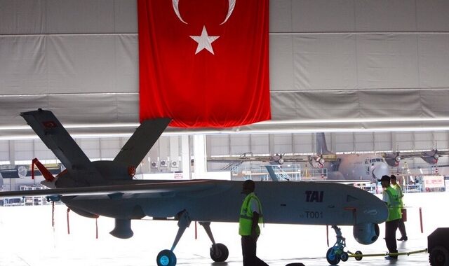 Υπέρπτηση τουρκικού drone πάνω από τους Καλόγερους