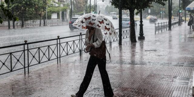 Καιρός: Συννεφιά, βροχές και σποραδικές καταιγίδες την Τετάρτη