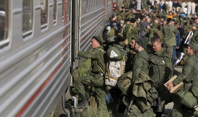 Ρωσία: Ολοκληρώθηκε η μερική επιστράτευση – Στην εμπόλεμη ζώνη 82.000 επίστρατοι