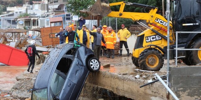 Κακοκαιρία στην Κρήτη: 453 κλήσεις μέσα σε μία ώρα έλαβε η Πυροσβεστική