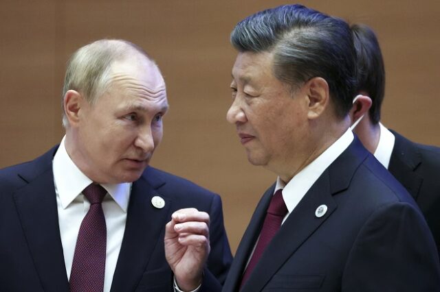 Ο Πούτιν συνεχάρη τον Σι Τζινπίνγκ και προσβλέπει περαιτέρω ανάπτυξη της σχέσης τους