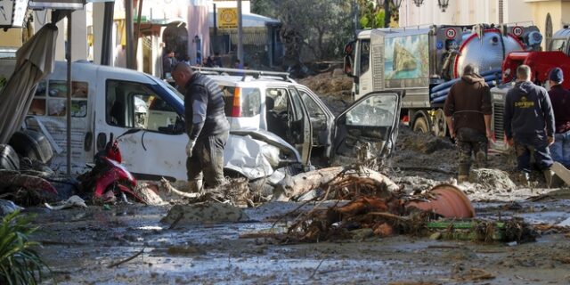 Ιταλία: Όλη η xώρα κινδυνεύει από πλημμύρες και κατολισθήσεις