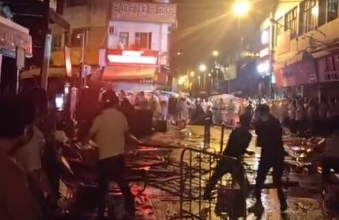 Κίνα: Βραδινές συγκρούσεις διαδηλωτών – αστυνομίας και συλλήψεις στην Γκουανγκτζόου