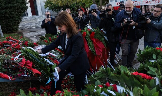 Σακελλαροπούλου: Ο αγώνας για τη δημοκρατία είναι διαρκής και απαιτητικός