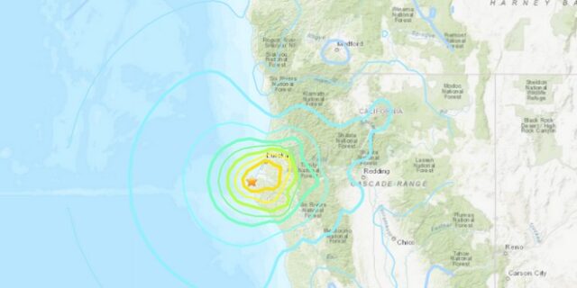 ΗΠΑ: Σεισμός 6,4 Ρίχτερ ανοιχτά της Καλιφόρνια – Χιλιάδες σπίτια χωρίς ρεύμα