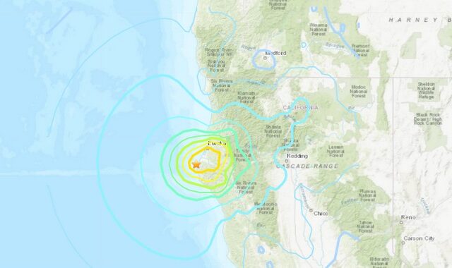 ΗΠΑ: Σεισμός 6,4 Ρίχτερ ανοιχτά της Καλιφόρνια – Χιλιάδες σπίτια χωρίς ρεύμα