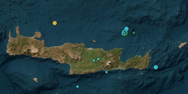 Σεισμός 4,4 Ρίχτερ ανοιχτά της Κρήτης