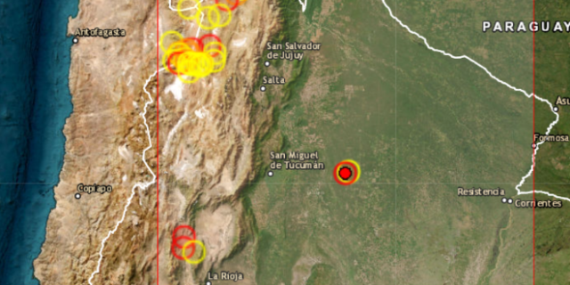 Σεισμός 6,2 Ρίχτερ στην Αργεντινή