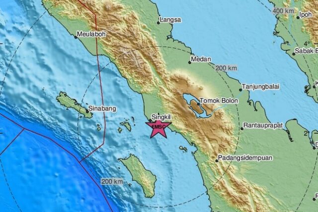 Σεισμός 6,2 Ρίχτερ στα ανοικτά της Ινδονησίας