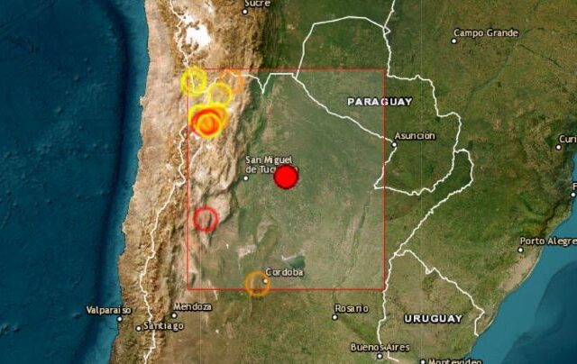 Αργεντινή: Σεισμός 6,8 βαθμών στο βόρειο τμήμα της χώρας
