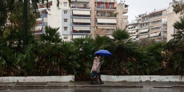 Καιρός: Βροχές στο μεγαλύτερο μέρος της χώρας την Τρίτη