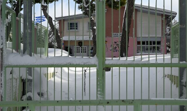 Κακοκαιρία Μπάρμπαρα: Κλειστά τη Δευτέρα τα σχολεία στην Αττική
