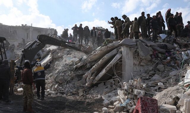 Σεισμός στη Συρία: Κραυγή αγωνίας μέσα στο απόλυτο χάος