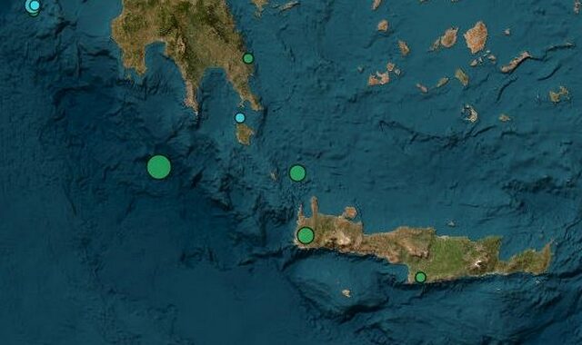 Σεισμός 4 Ρίχτερ κοντά στη Λακωνία