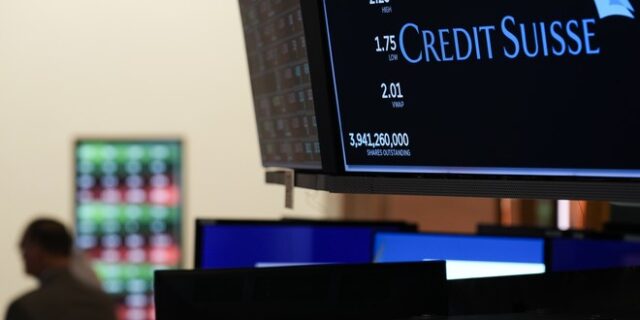 Credit Suisse: Άλμα άνω του 30% σημειώνει η μετοχή της – Ανακάμπτουν τα ευρωπαϊκά χρηματιστήρια