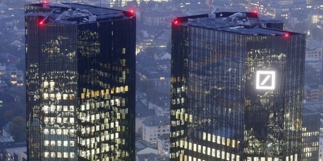 Deutsche Bank: Σε “ελεύθερη πτώση” η μετοχή της – Νέα αναταραχή στις αγορές