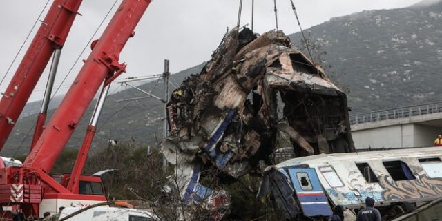 Τέμπη: Στο βαγόνι του εστιατορίου επικεντρώνονται οι έρευνες – Βίντεο του NEWS 24/7 από το σημείο