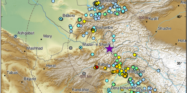 Ισχυρός σεισμός 6,5 Ρίχτερ στο Αφγανιστάν