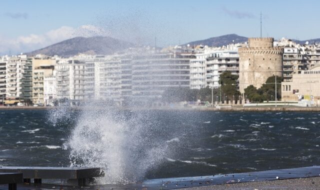 Θεσσαλονίκη: Πτώσεις δέντρων και διακοπές ρεύματος από τους ισχυρούς ανέμους – Κατέρρευσε σκεπή στα Δυτικά