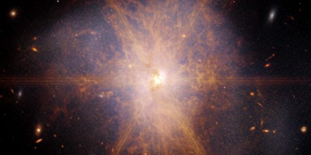 Εικόνα που κόβει την ανάσα: Το James Webb κατέγραψε τη σύγκρουση δύο γαλαξιών – Λάμψη όσο ένα τρισ. ήλιοι