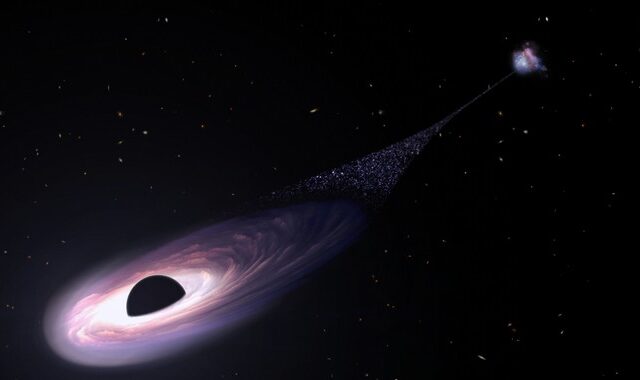 Εντοπίστηκε μαύρη τρύπα “δραπέτης” – Μπορεί να ταξιδέψει από τη Σελήνη στη Γη σε 14 λεπτά