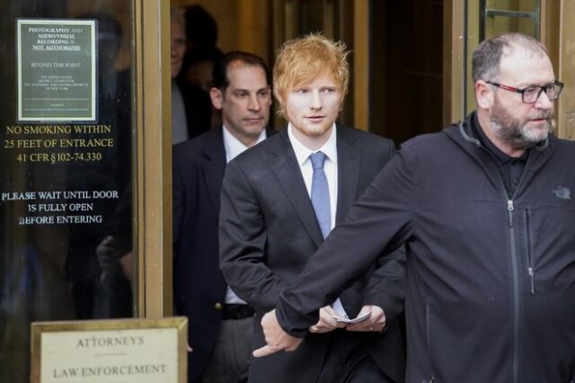 Ed Sheeran: Κέρδισε τη δίκη για λογοκλοπή τραγουδιού του Μάρβιν Γκέι
