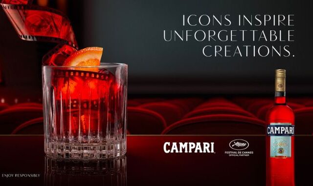 Το Campari επέστρεψε στις Κάννες ως ο επίσημος συνεργάτης του 76ου κινηματογραφικού Φεστιβάλ των Καννών