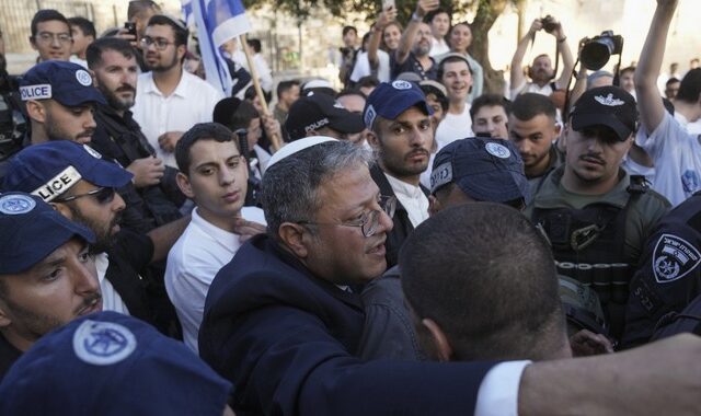 Ιερουσαλήμ: Σφοδρές αντιδράσεις από την επίσκεψη ακροδεξιού ισραηλινού υπουργού σε θρησκευτικό μνημείο