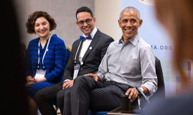 Wyndham Grand Athens και Obama Foundation φιλοξένησαν τον Μπαράκ Ομπάμα