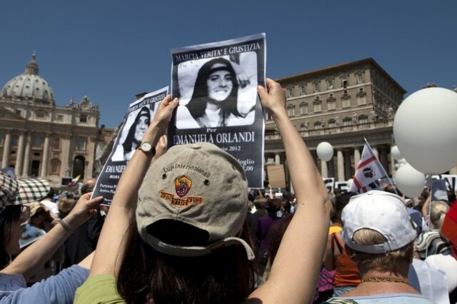 Βατικανό: “Νέα στοιχεία” για την υπόθεση της 15χρονης που εξαφανίστηκε πριν από 40 χρόνια