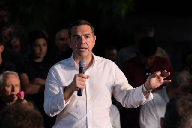 Τσίπρας: “Κάθε ψήφος προοδευτικού πολίτη που δεν θα πάει στον ΣΥΡΙΖΑ ευνοεί το σχέδιο του κ. Μητσοτάκη”