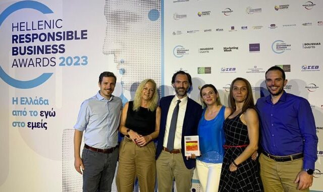 Νέα Οδός: Χρυσή Διάκριση στα Hellenic Responsible Business Awards