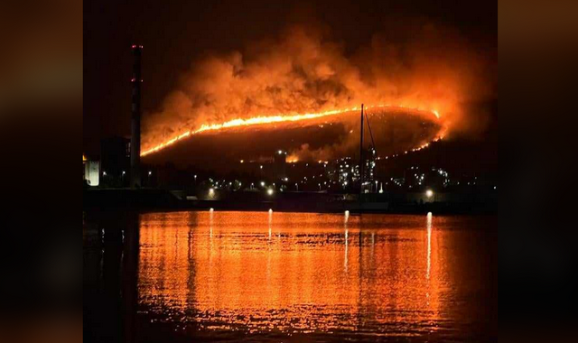 Εύβοια: Ολονύκτια μάχη με τις φλόγες στο Μηλάκι