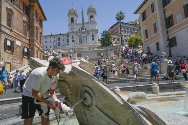 Ιταλία: Ο καύσωνας Κέρβερος “χτυπάει” τη χώρα – Θερμοκρασίες έως 48,8 βαθμούς Κελσίου