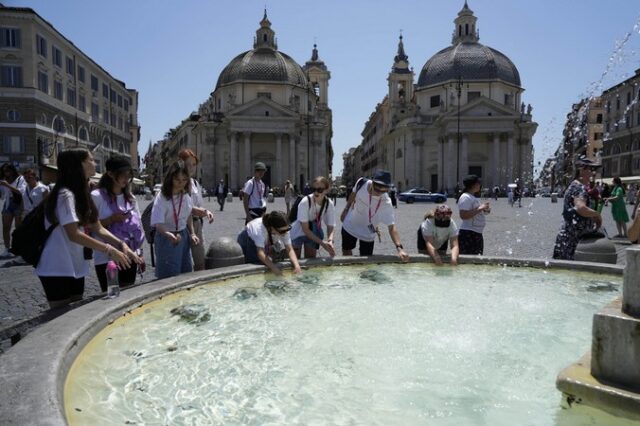 Ιταλία: Θερμοκρασίες ρεκόρ αναμένονται τις προσεχείς ημέρες στη χώρα